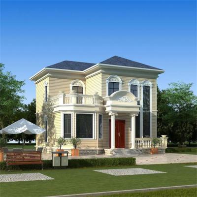 Prefab Light Steel Structure House , Prefabricated Modular Home Contain Frames