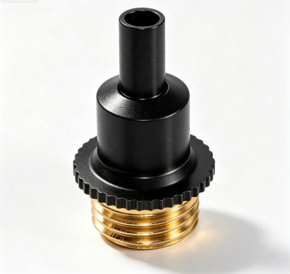 Black Knurled Cable Grippers 5mm 8mm 10mm Threaded Shank Easy Installation