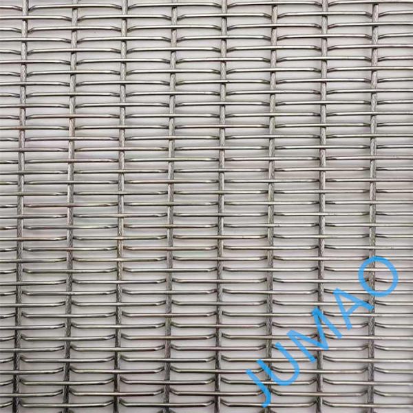 Galvanizing Silver Finish Decorative Meshes With Rectangular holes