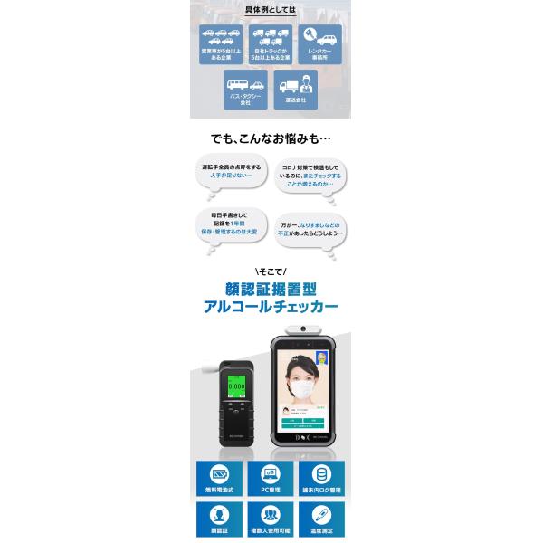 USB тестера алкоголя опознавания обнаружения температуры лицевой