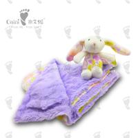 ODM OEM Largo Plush Veloz Listrado Quebra-cabeça Quebra-cabeça Quente Coral Coelhinho Coelho Quebra-cabeça Suave Quebra-cabeça de Animais