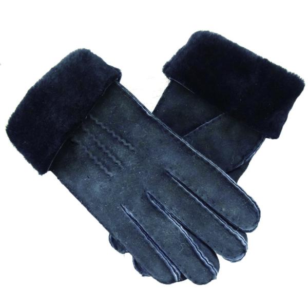 real sheepskin gloves handmade nice leather popular lady gloves