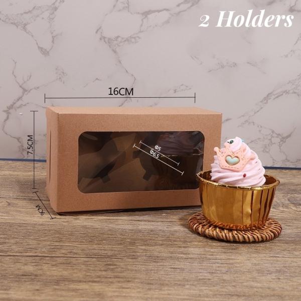Paper Cupcake Boxes with Lining 12 Hole Package Size 57.00cm * 47.00cm * 37.00cm