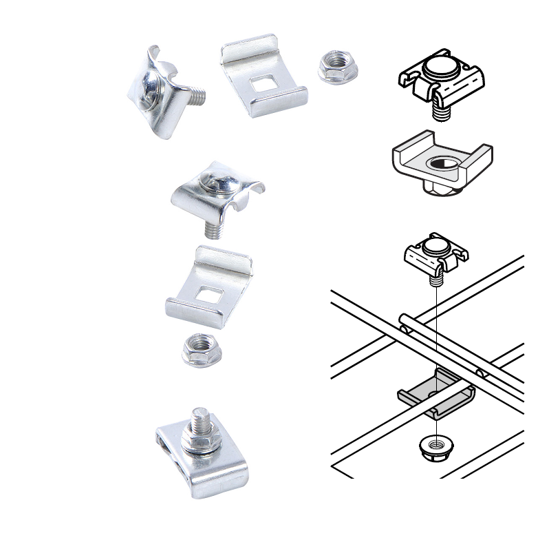 Wire Mesh Cable Tray Zinc Plated Cantilever Arm Brackets