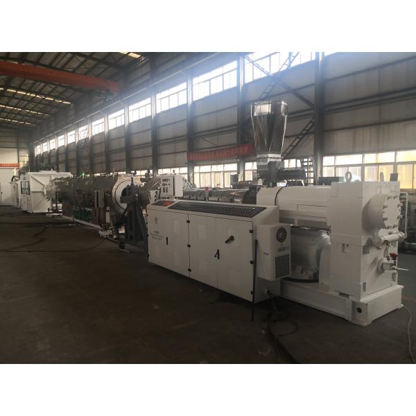 Tubulação de água plástica que faz a máquina da extrusão da tubulação da água de esgoto da máquina/PVC