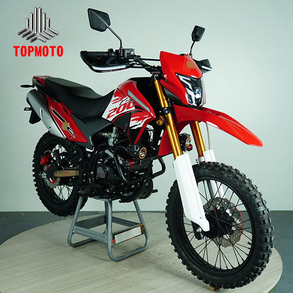 271cc Dirt Bike with 6-Speed Manual Transmission and Electric Start for Off-Road Performance