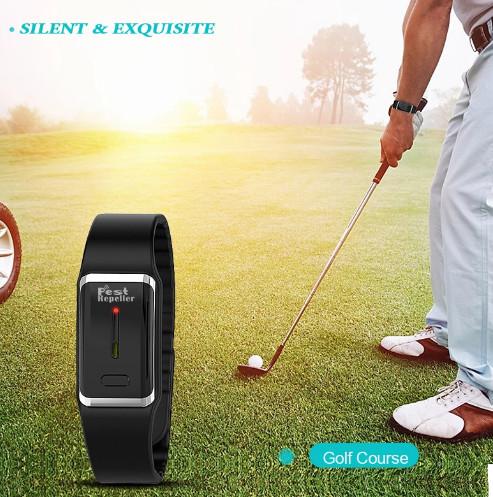 Women Men Ultrasonic Mosquito Repellent 8 Meter Insect Control Bracelet outdoor