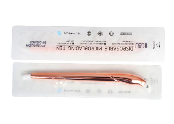 Champagne Disposable Microblading Pen For Eyebrow Tattoo