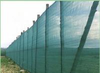 Rede verde da máscara do pára-brisas do HDPE, anti rede do vento com resistente UV