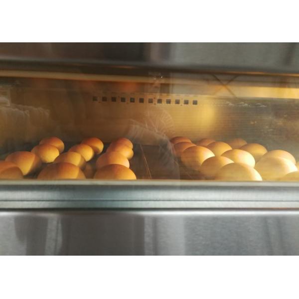 Stone Deck Pizza Oven , Stainless Steel Door Commercial Bread Oven