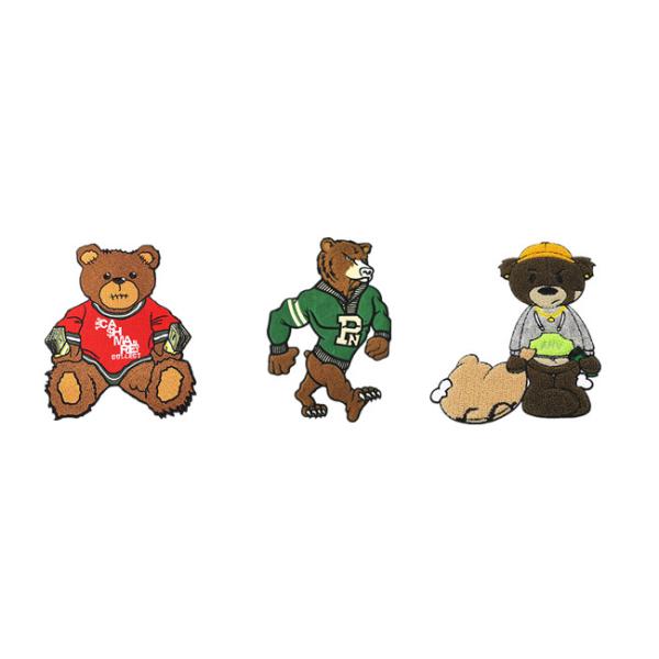 Large Bear Chenille Varsity Patches For Jackets 8