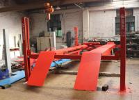 Hydraulic 4 Post Car Lift For Alignment 4.0T Four Post Automotive Lift With Jack Beam