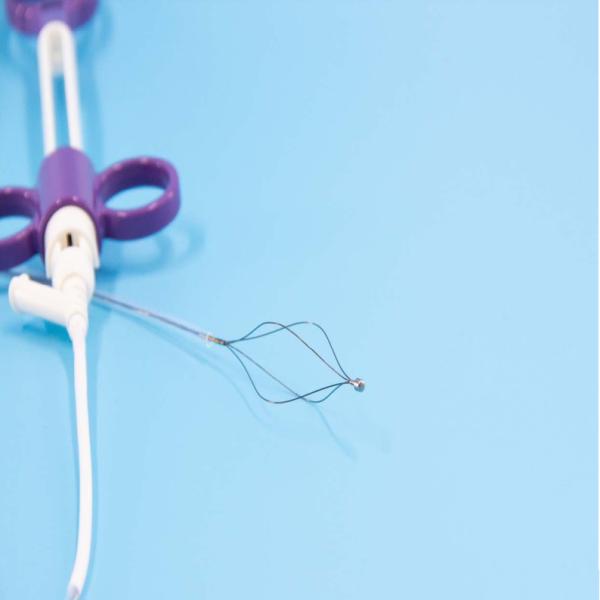 Smooth Flexible Round Stone Basket Urology With Multiple Endoscopes