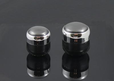 Custom Made Black Plastic Cream Jars 78 Mm Diameter Is 67 Mm