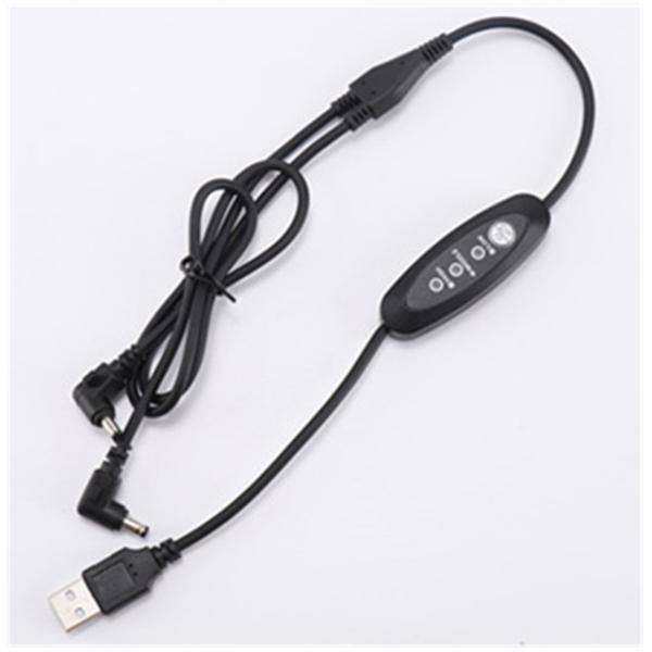 Кабель выключателя питания Усб прямого угла кабеля Дк Усб низшего напряжения 13км