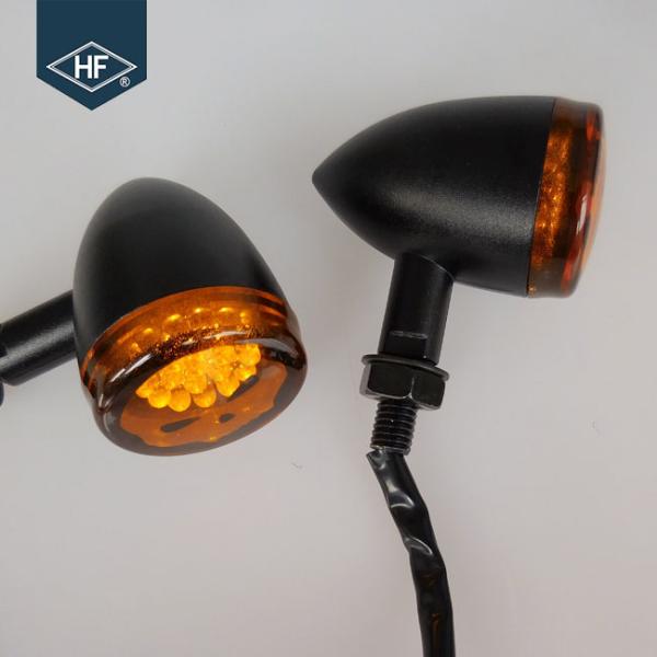 Universal Metal Black Aftermarket Motorcycle Lights For Harley Davidson