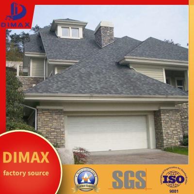 Colored Fiberglass Asphalt Shingles Stone Coated Composite Type Roofing Shingles Roof Tile