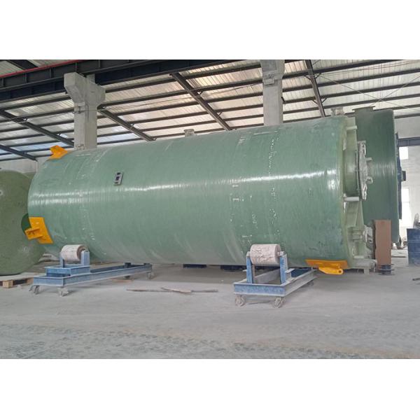 2000mm Vertical Frp Anti Septic Tank Pretreatment Glass Reinforced Plastic Water Tanks