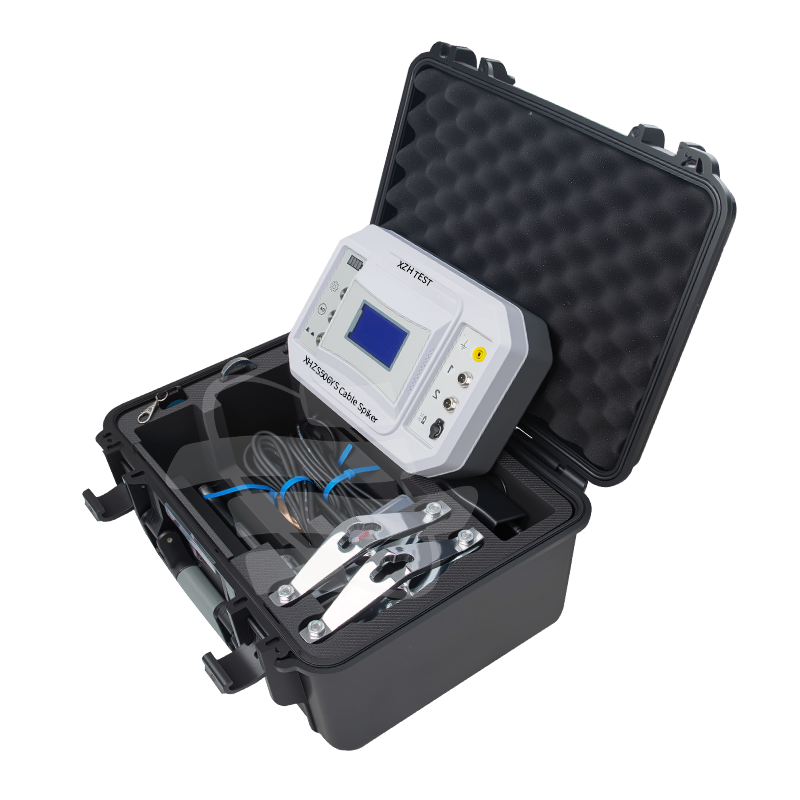 Dual Pistols Underground Metal Detector with Voiceover for Precise Cable Fault