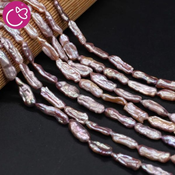 Natural Pearl Beads Jewelry Baroque Special-shaped Pipa Strong Light 20-25mm Freshwater Pearl Loose Beads for Jewelry Making