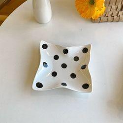 Luxury Nordic Style Ceramic Plates , Bohemian Plate Set For Restaurant
