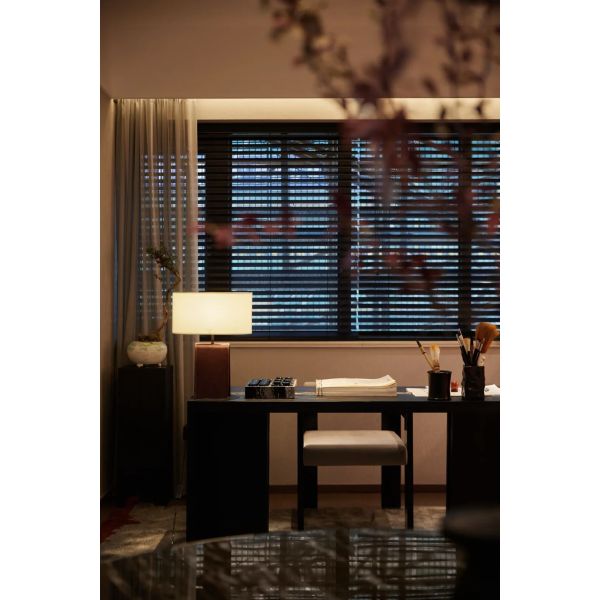 OEM/ODM MODERN MINIMALIST HIGH-END CUSTOM FURNITURE SET | SOLID WOOD DESK, MARBLE TEA TRAY & LED-LIT BAR CABINET FOR HOTEL PRESIDENTIAL SUITE