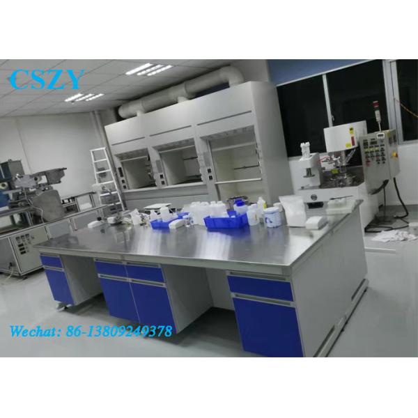 L*750(D)*850(H)mm hospital chemistry laboratory furniture work bench for pcr lab