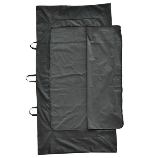 Disposable Mortuary Body Bag for Dead Bodies, Biodegradable PEVA Funeral Corpse Body Bag