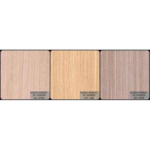 Проектированный деревянный цвет прямого зерна дуба облицовки облицовки EV естественный