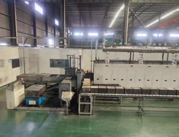 Customizable Width Pusher Kiln with Natural Cooling or Forced Air Cooling Method