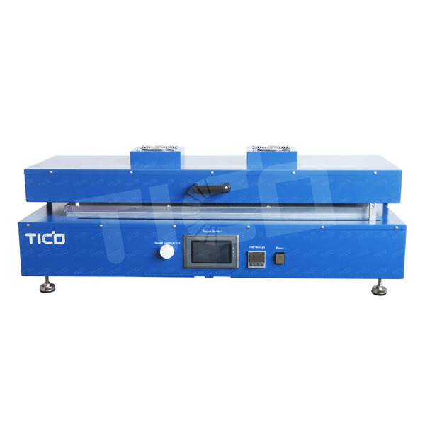 800mm Adjustable Vacuum Film Coater and Tape Casting Equipment with Top Heating