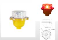 Luz anticolisão da aviação do diodo emissor de luz de FAA DC12V DC48V para construir