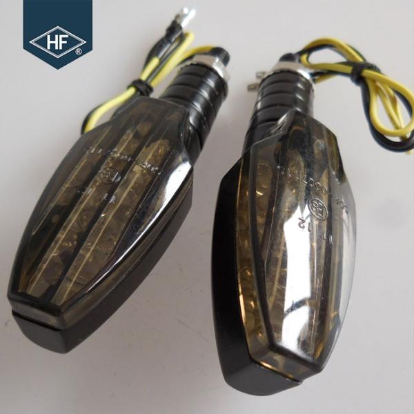 Black BM1290 Plastic Motorcycle Turn Signal Lights For Honda / Yamaha / KTM