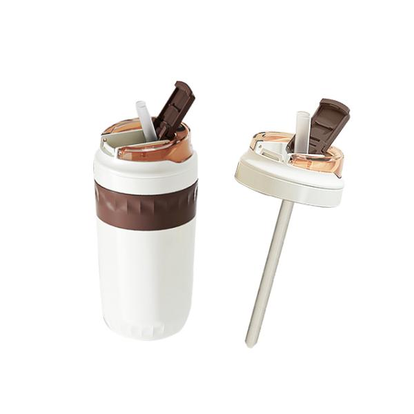 Outdoor Stainless Steel Insulated Coffee Mug Vacuum Flasks Cups 350ml Kids Water Bottles