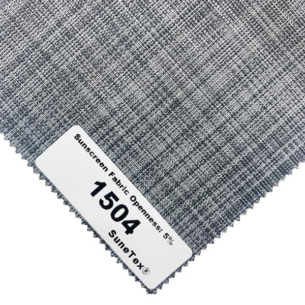 Outdoor 5% Openness Sunscreen Roller Blinds Fabric 29% Polyester 71% PVC