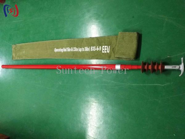 Fiberglass Protable Switch Rod High Voltage Brake Pull Rod