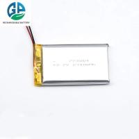 Baterias Li-Polymer de alta capacidade 3.7V 773864 3.7V Lipo Cell 2100mAh Li-Ion Polymer recarregável para dispositivo móvel