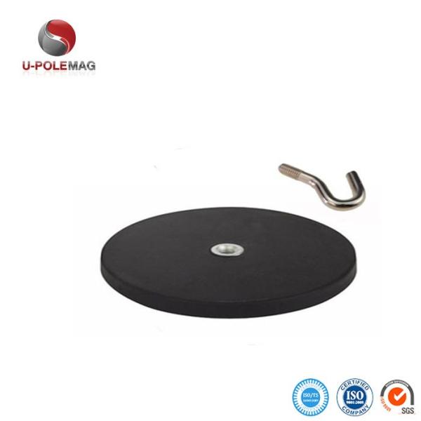 Composite Neodymium Magnet Rubber Coated for Heavy Duty Industrial Applications