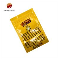 PET/VMPET/PE Bolsa de fecho de fundo plano Bolsa flexível de embalagem à prova de odor