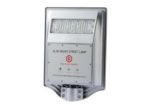 Luzes de rua conduzidas postas solares 30w da instalação da segurança, luzes de
