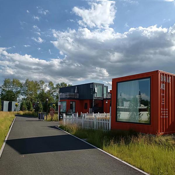 Living House Creative Container Prefab Steel Expandable