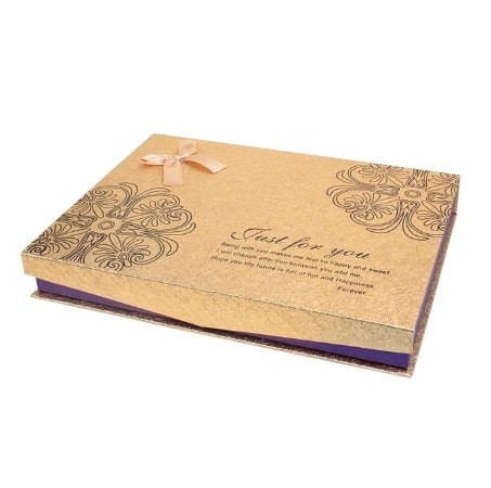 Chocolate Wedding CMYK Paper Magnetic Lid Gift Box PANTON Cardboard Packaging Box