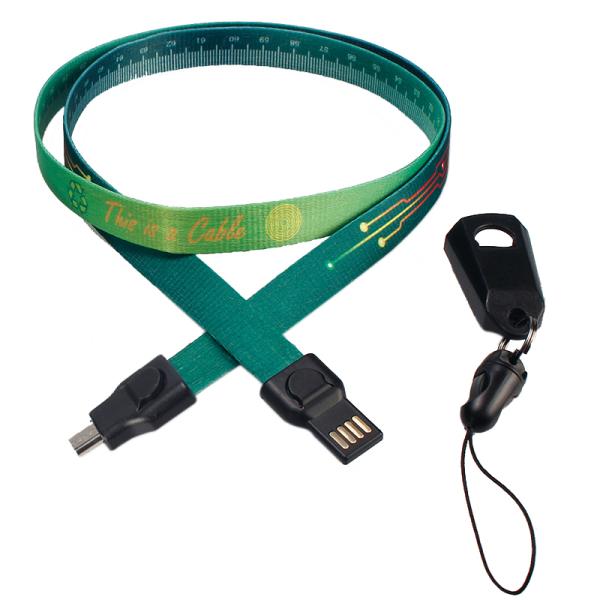 USB A Male To Micro USB Phone Data Cable 850mm