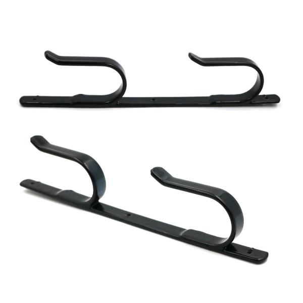 2pcs Hunting Truck Gun Rack Tool Bow Rack Gun Wall Mount Storage Rack J-Hook gun Hangers Set