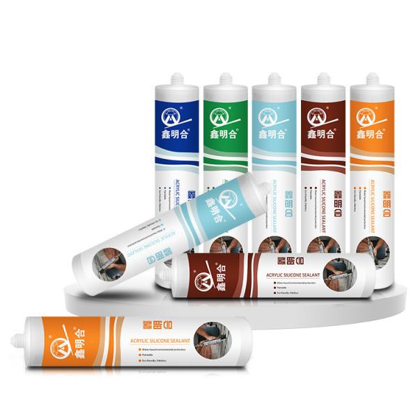 MH355 Acrylic Sealant Paintable Anti-crack White 310ml for Aluminium Glass 300ml Cartridge