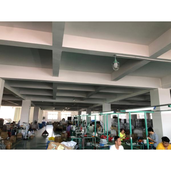 OEM 12v 12 Inch Red Rechargeable Desktop Fan With Lithium Battery And USB LED Light