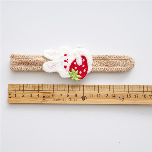 Kids accessories girl Velcro headband bangs shred hair clip girls' clip Summer discollet headband OEM logo