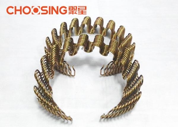 4.0mm Silver Zig Zag Sofa Springs S Shape High Carbon Steel Wire Durable