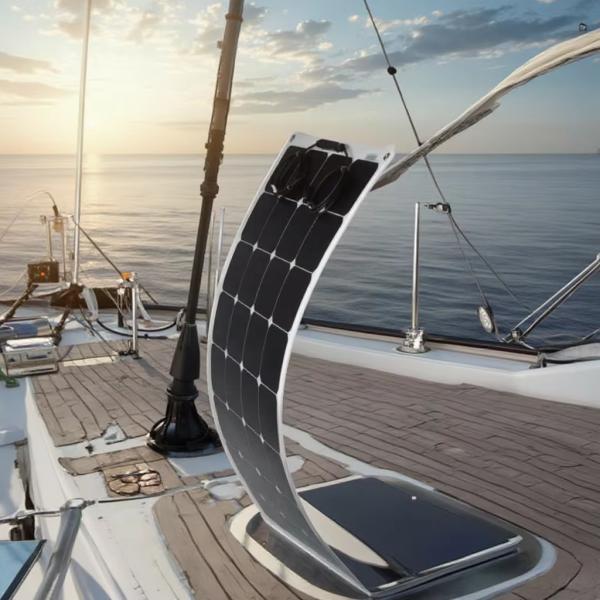 120w 12V фотоэлектрическая лодка балкон пластик тонкий прозрачный гибкий изгибаемый солнечные панели PV поставщик производитель поставщик