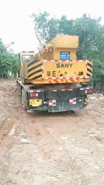 50t Air Conditioned Used Shacman Truck Crane QY50C With Max Speed 83km/H